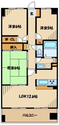 ラピス南町田の物件間取画像